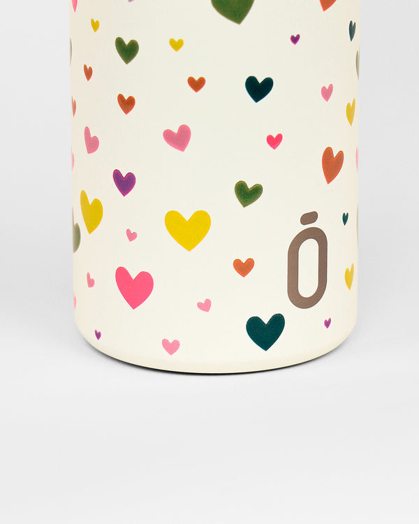 Mii 60 Confeti Corazones Cream