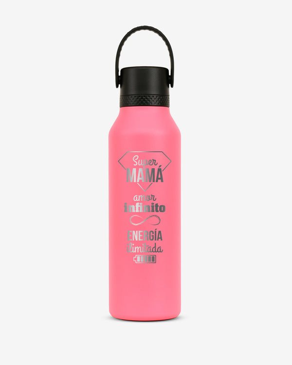 Mii 60 Gifts for Mom - "Supermamá, amor infinito, energía ilimitada" Blush