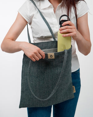 Tote Bag - Blue/Gray